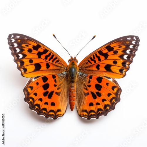 A Majestic Butterfly With Vibrant Colors and Elegant Patterns © LUPACO PNG