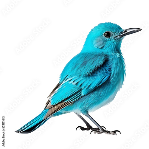 Beautiful blue bird  © numwan
