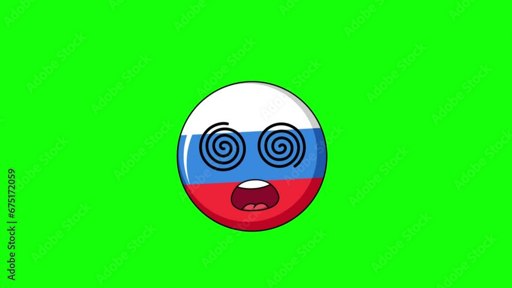 russia flag Face with spiral eyes, hypnotized expression
russia flag Face with spiral eyes, hypnotized expression