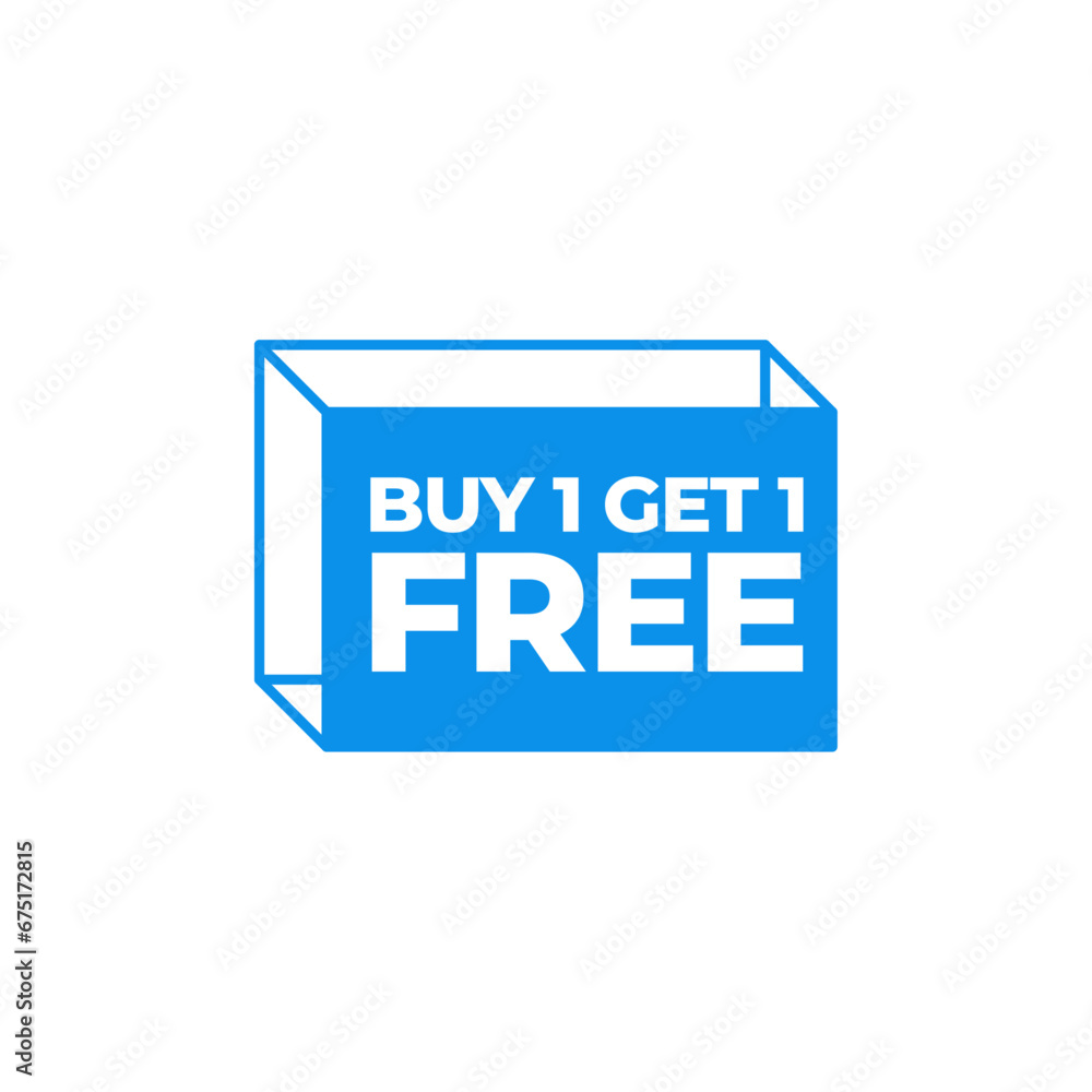 Buy 1 Get 1 Free sale banner template. Buy 1 Get 1 Free sale banner template.