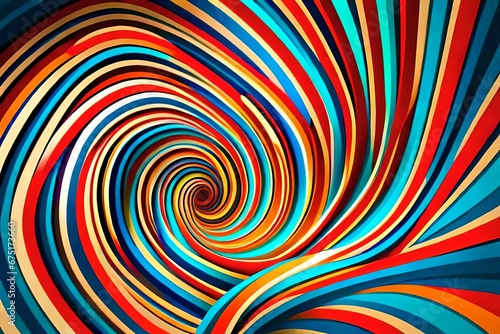 abstract background with spiral