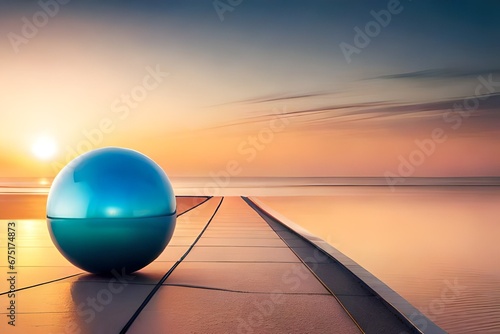 3d render of an sphere