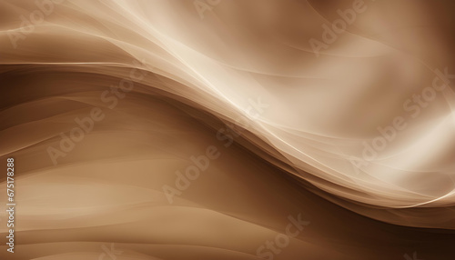 abstract wave brown background