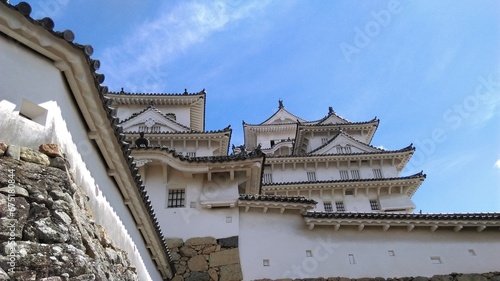  Serene White Castle against Azure Sky, Himeji-jō (Hyogo , Japan)