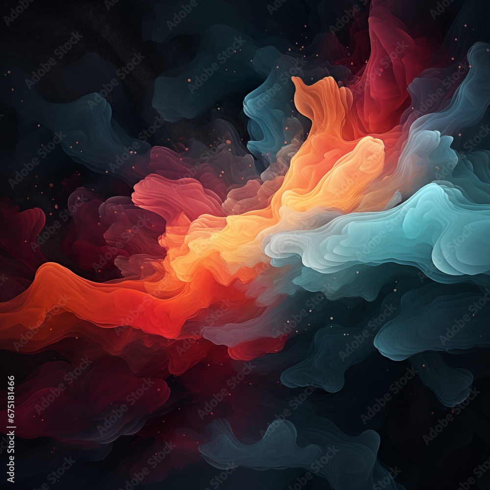 background abstraction red blue green orange colours colourful wallpaper