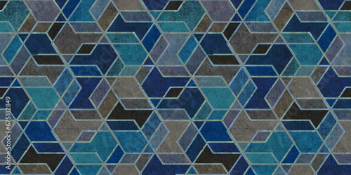 Wallpaper Mural seamless abstract iong pattern colorful design illustration.	 Torontodigital.ca