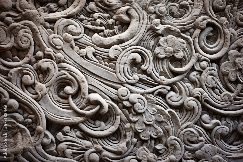 Captivating stone texture with intricate pattern