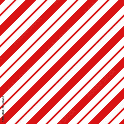 Seamless pattern with red candy cane stripes. Christmas pattern print