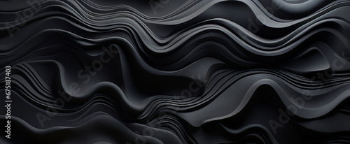 abstract black Paper effect background