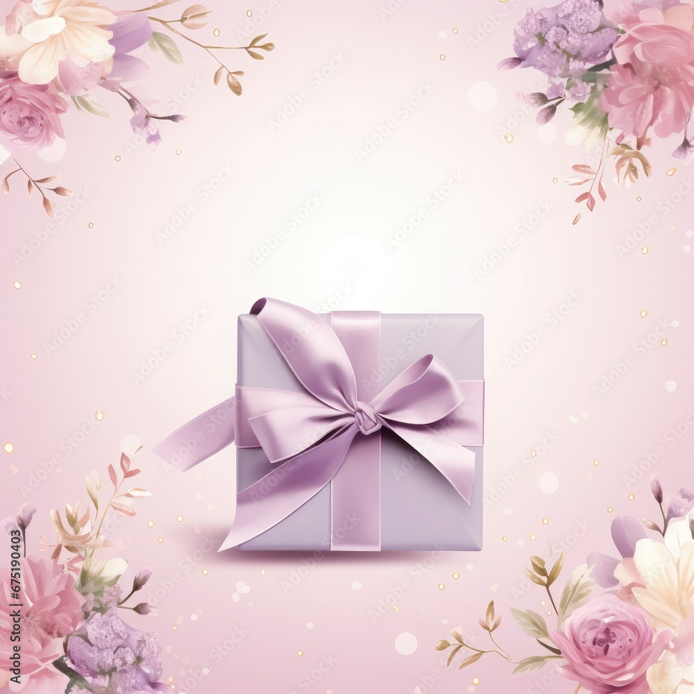 Cake and Flowers Celebration Card Cake and Flowers Celebration Card