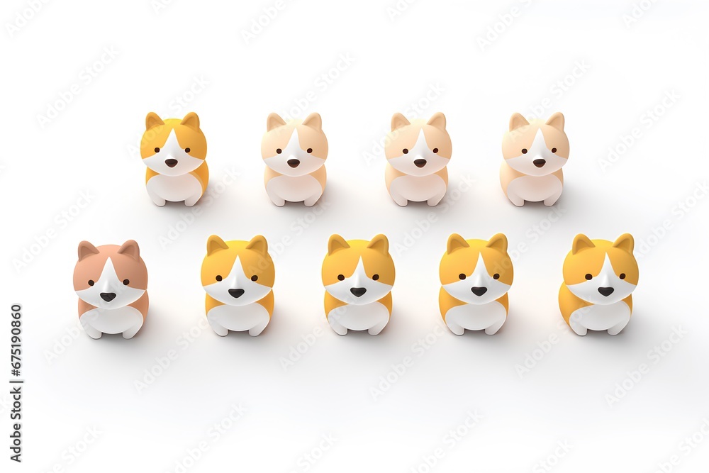柴犬(アイコンセット) 柴犬(アイコンセット)