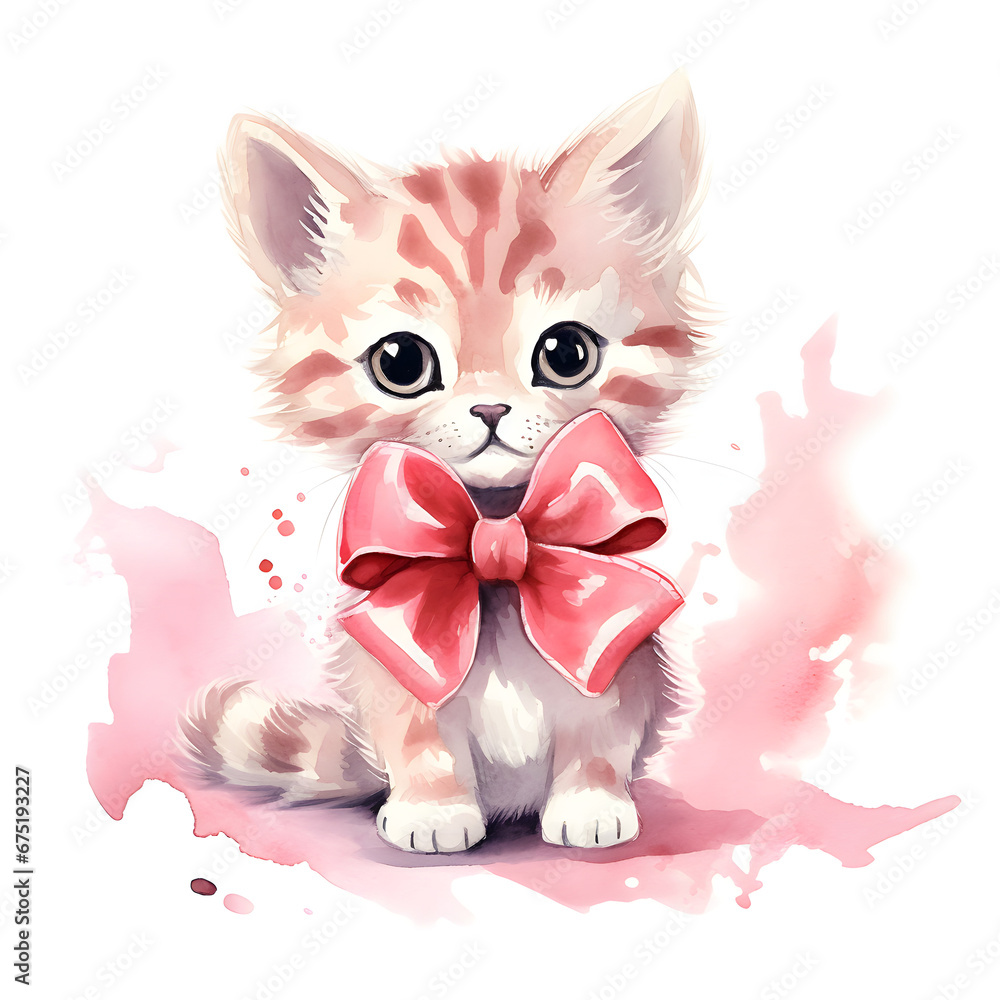 Kitten Valentines Day