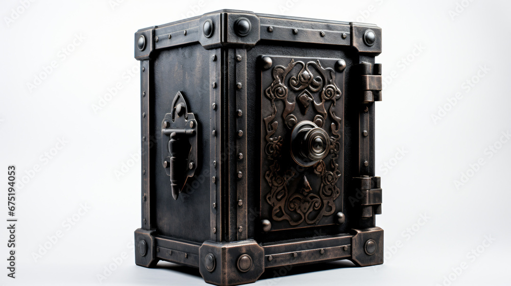 Old iron safe