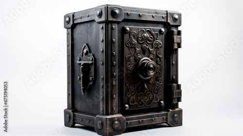 Old iron safe
