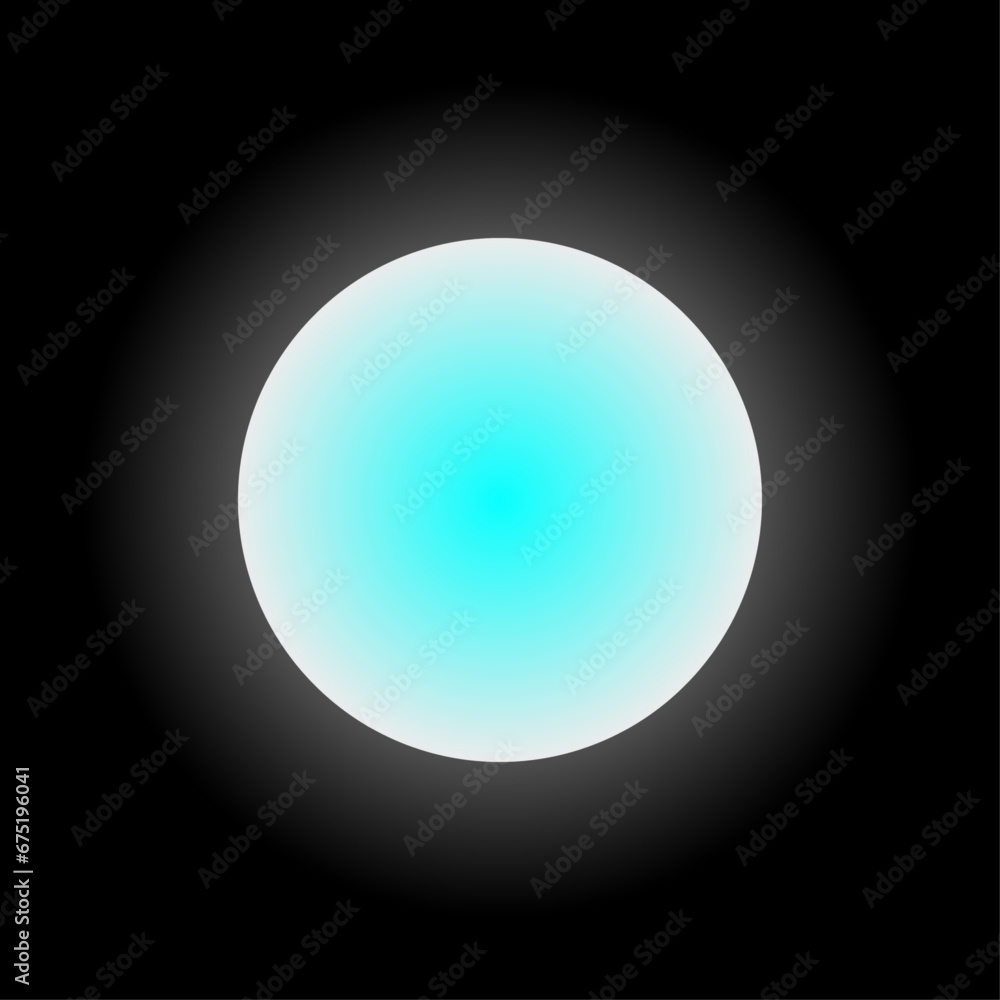 Blue super moon shining on a black background Blue super moon shining on a black background