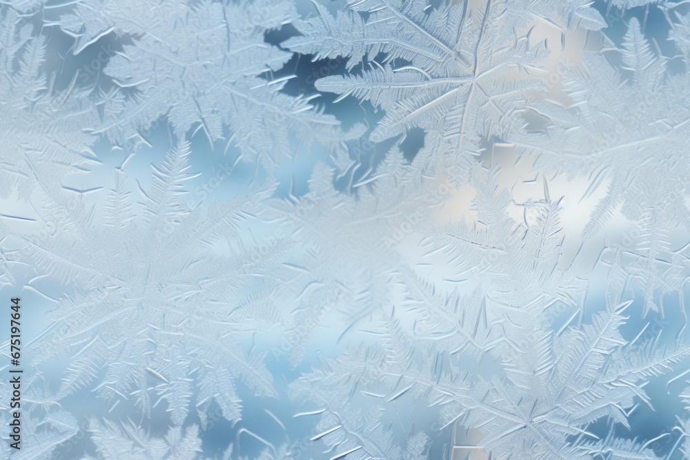Micro snowflakes on blurred blue background. New Year and Christmas background snowflake. Micro snowflakes on blurred blue background. New Year and Christmas background snowflake.