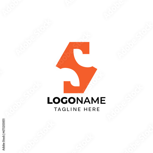 Free Download Letter S modern logo template design - GFXLoad