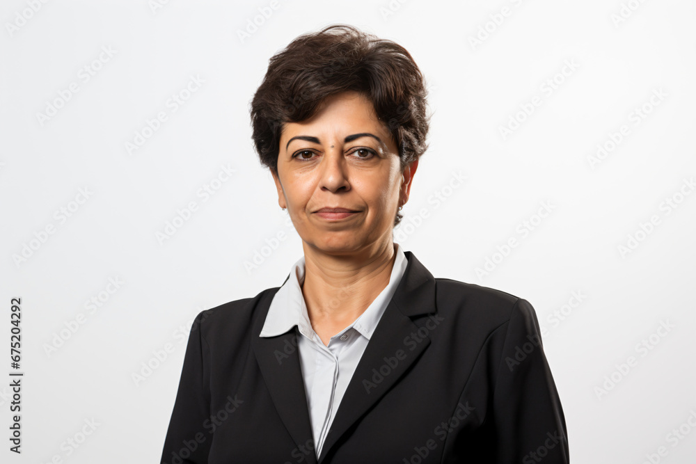a woman in a black suit and white shirt a woman in a black suit and white shirt