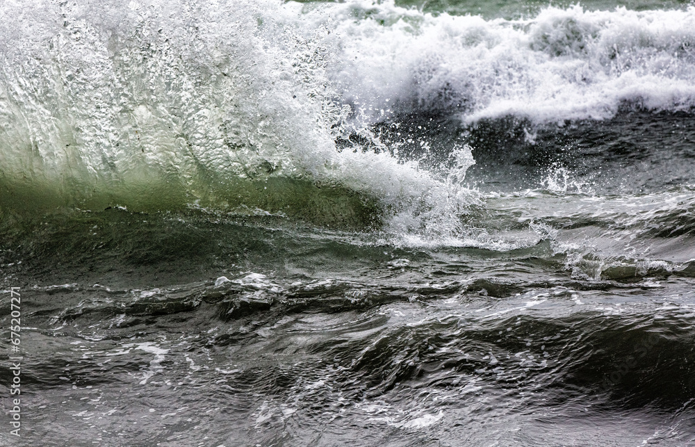 stormy wave crashing in the sea stormy wave crashing in the sea