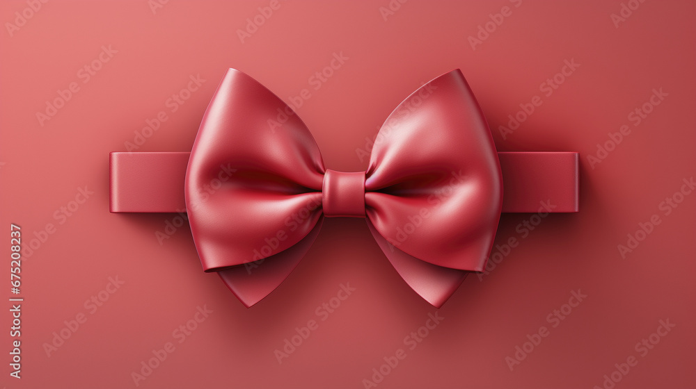 Pink background red bow ai generated background image. Valentine day. Seasonal celebratory spirit desktop wallpaper picture. Congratulating photo backdrop. Romance concept composition top view Pink background red bow ai generated background image. Valentine day. Seasonal celebratory spirit desktop wallpaper picture. Congratulating photo backdrop. Romance concept composition top view