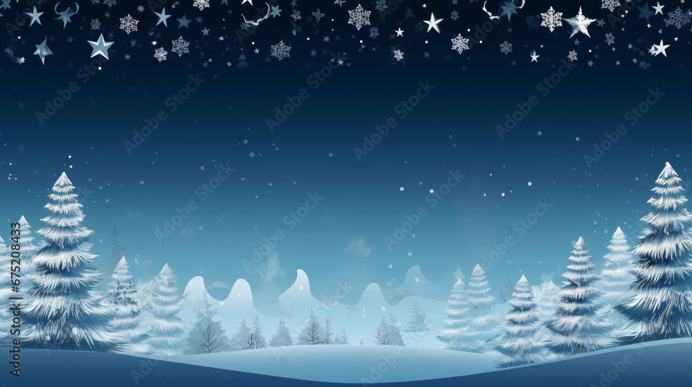 Christmas background banner frame header background