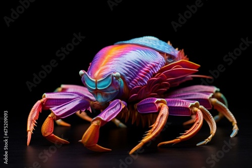 vibrant crustacean. Generative AI