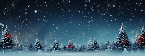 Christmas season banner or greeting card background © UsamaR