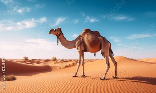 Camel in the desert  Generative AI