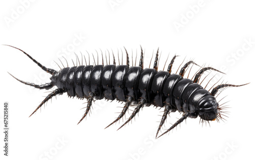 Creepy-Crawly in Focus on Transparent PNG