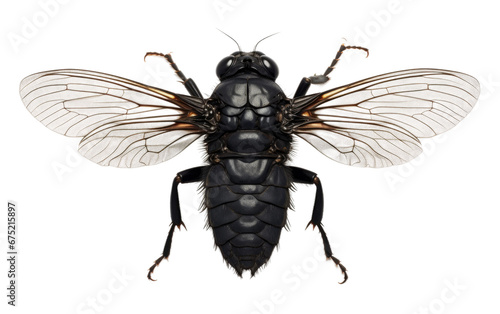 Insect in Focus on Transparent PNG