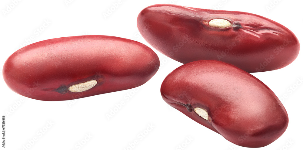 Red kidney beans isolated Red kidney beans isolated