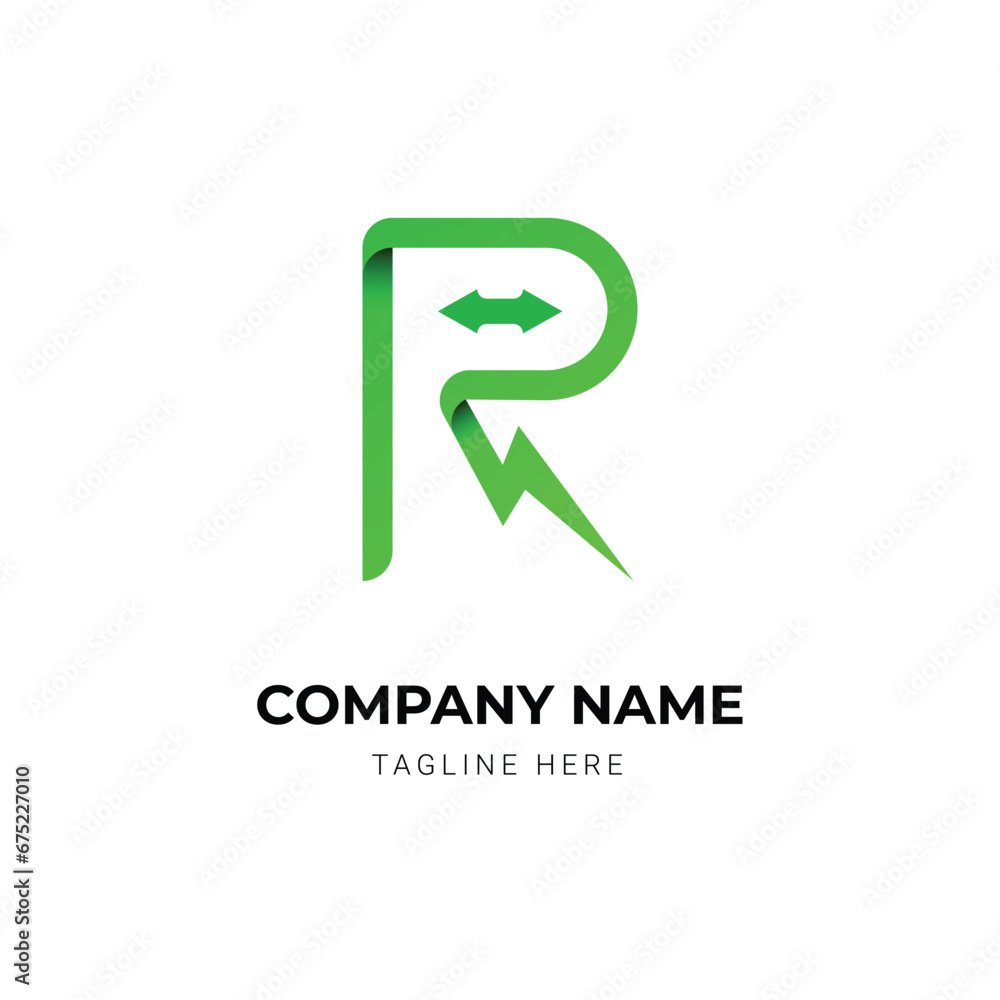 Modern letter logo design concept Modern letter logo design concept