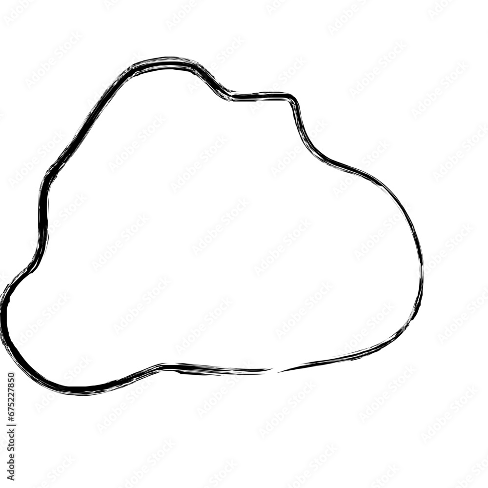 Grunge Abstract Hand Drawn Fluid Stroke Line Shape Grunge Abstract Hand Drawn Fluid Stroke Line Shape