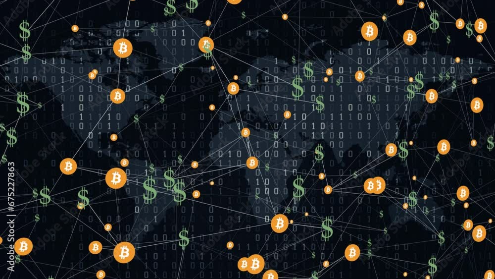 Evolution of digital money cryptocurrency and future of financial technology, investment funds, and digital trading in crypto market