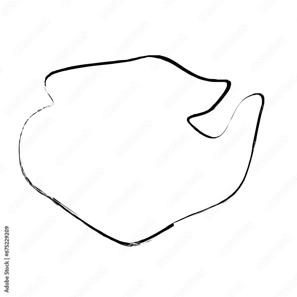 Grunge Abstract Hand Drawn Fluid Stroke Line Shape Grunge Abstract Hand Drawn Fluid Stroke Line Shape