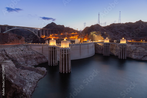 Hoover dam and Lake Mead photo