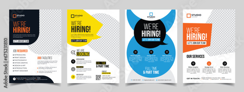 kids charity flyer design donation social banner poster template 