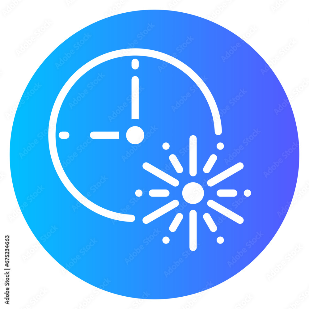 time gradient icon time gradient icon
