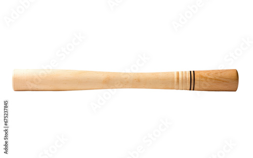 Classic Cricket Bat for Sports on Transparent Background photo