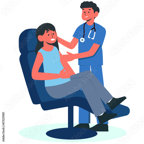 doctor and patient