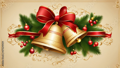 Christmas Bell Background