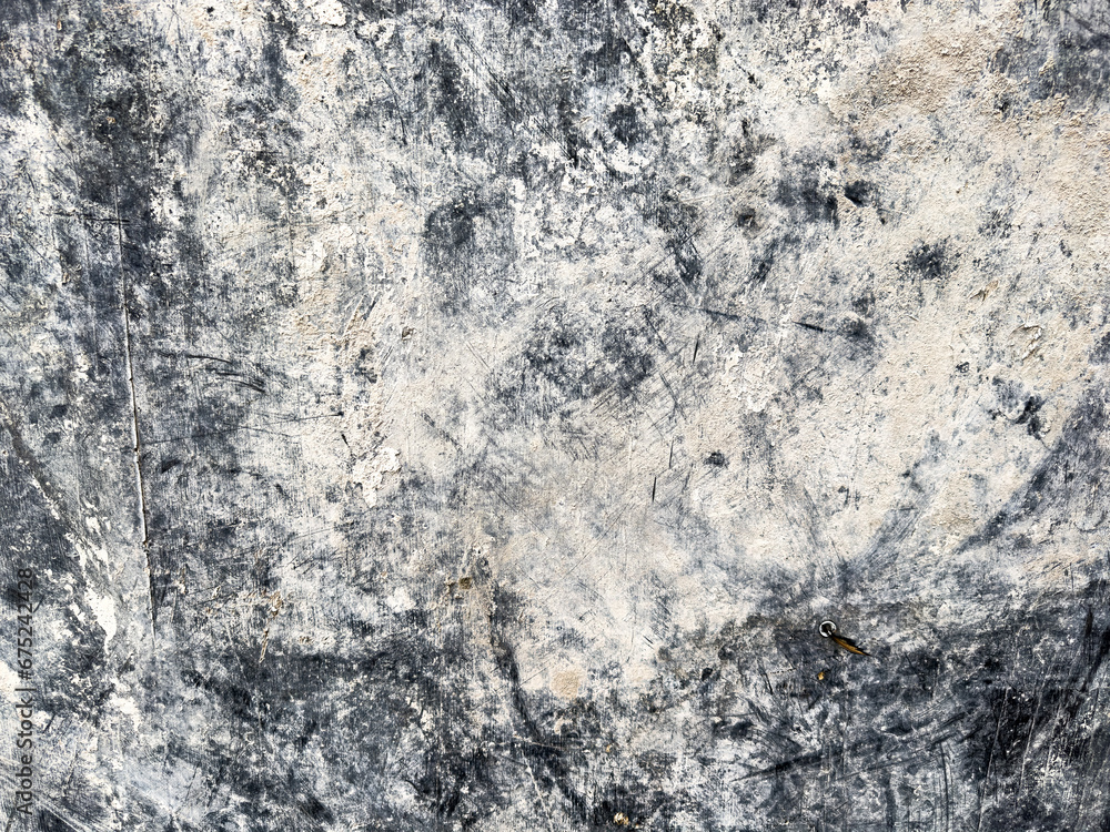 Obraz premium High resolution rough gray texture grunge concrete wall