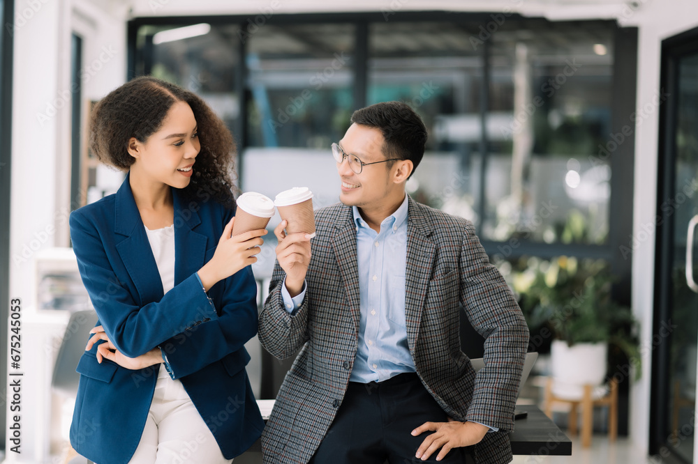 Kind leader executive manager share and discuss business solutions plan ideas on tablet . Kind leader executive manager share and discuss business solutions plan ideas on tablet .