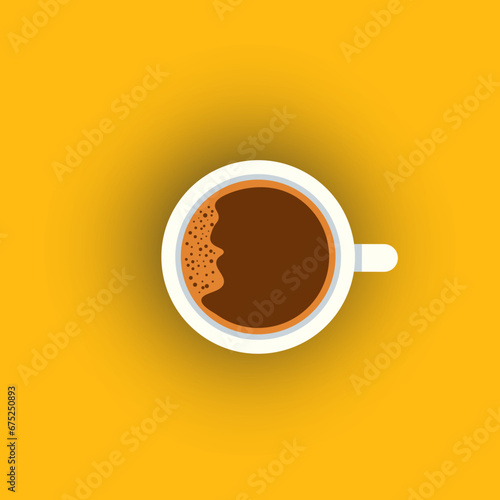 cup of coffee with heart