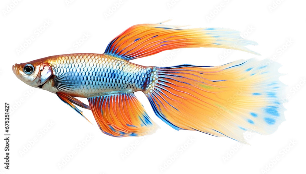 Fototapeta premium A 3d Guppy