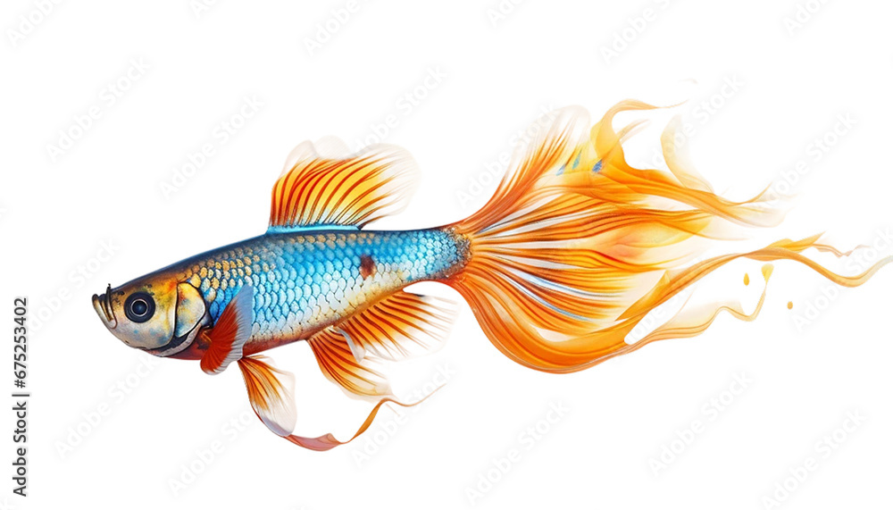 Fototapeta premium A 3d Guppy