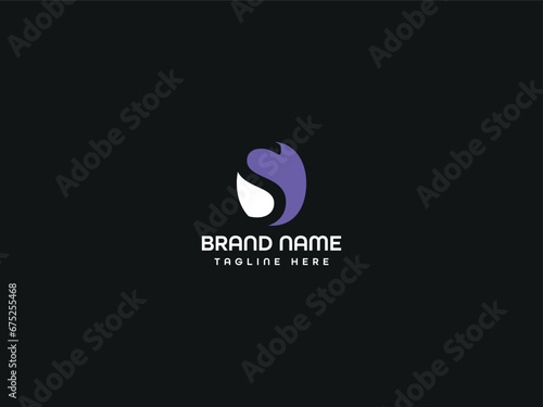O S letter logo design 