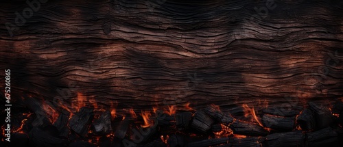 Rustic Elegance   Burnt Wood Texture Background
