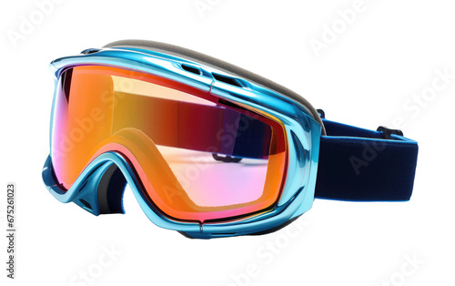Goggles for Snow Skiing on Transparent PNG
