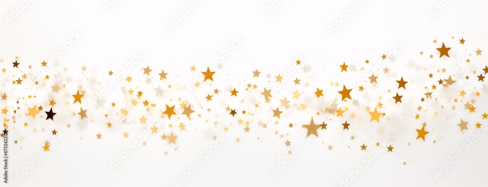 gold stars on white background, blurred imagery, playful whimsy, blurry details